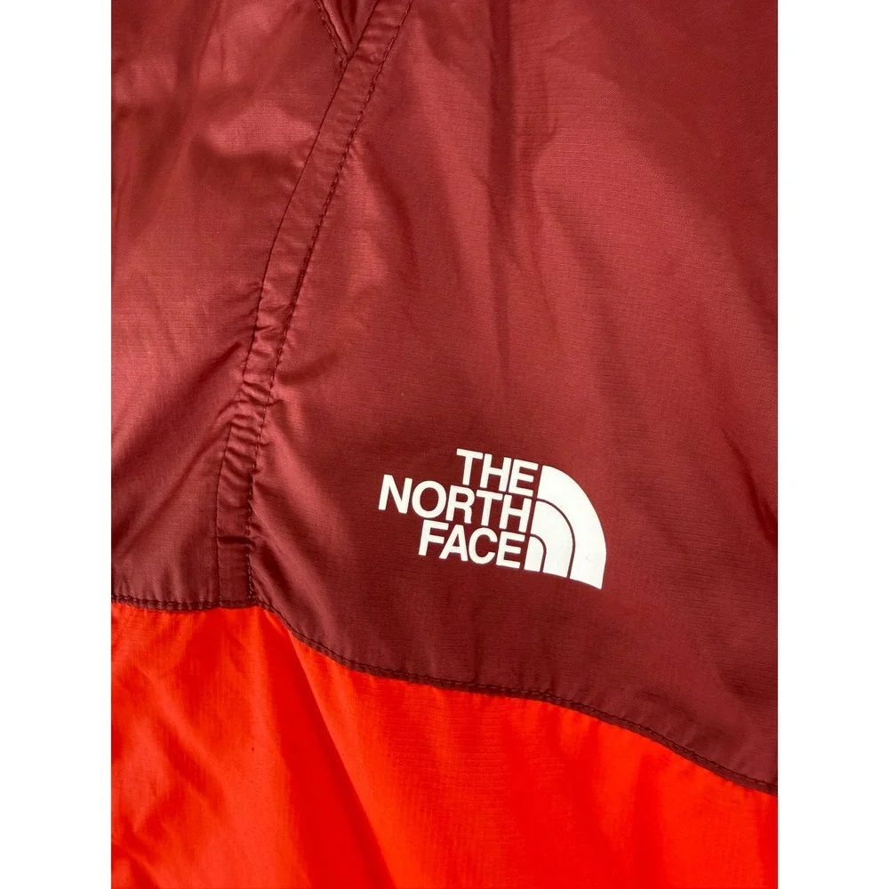 The North Face Fanorak 2.0 Jacket Mens XL Orange Burgundy Windbreaker NF0A3FZL